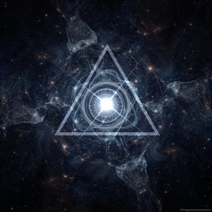 The Expanded Kardashev-Integrated Scale a diagram with swirling patterns and shapes that evoke a sense of cosmic connection stellarcontact.net